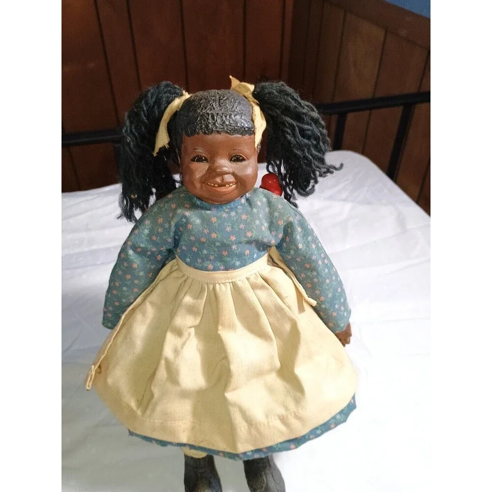 Martha Holcombe All Gods Children Signed African American "BLOSSOM" Doll 1500 - Picture 2 of 16